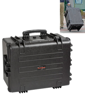 Image Title Explorer Cases 5833.B Hard Case with Foam and Wheels