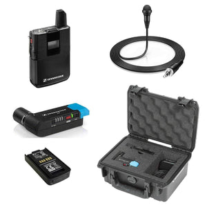 Sennheiser AVX Camera-Mountable Lavalier Digital Wireless Set  with battery and case