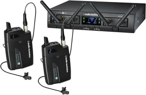 Audio-Technica System 10 Pro Digital Wireless Digital Dual Lavalier Mic System (ATW-1311/L) - The Camera Box