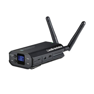 Image Title Audio-Technica System 10 - Camera-Mount Digital Wireless Microphone System with Handheld Mic - ATW-1702 - The Camera Box