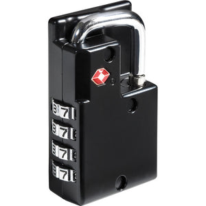 Image Title Explorer Cases Digilock 4-Digit TSA Combination Approved Padlock (Black)