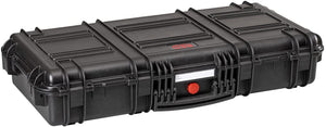 Explorer Cases 31" RED Gun Case with Double Layer Convoluted Foam (Black)