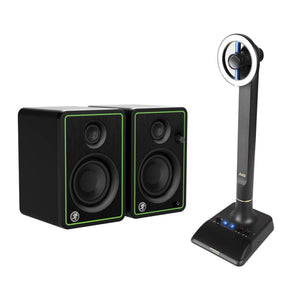Marantz Professional AVS Audio-Video Streamer with Mackie CR3-X Monitor Speaker Bundle - Ideal for streaming, vlogging, video conferencing and more
