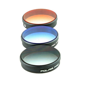 PolarPro Graduated Filter Set for Phantom 4 / Phantom 3 (3-Pack) - The Camera Box