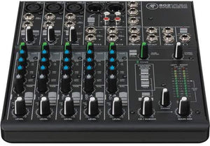 Mackie 802VLZ4 8-Channel Ultra-Compact Analog Mixer with Mackie Mixer Bag