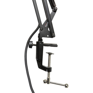 Gator Cases Frameworks Desk Mounted Broadcast/Podcast Boom Arm Mic Stand
