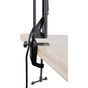 Gator Cases Frameworks Desk Mounted Broadcast/Podcast Boom Arm Mic Stand