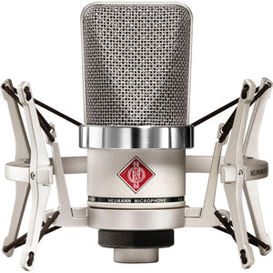 Neumann TLM 102 Studio Set | Cardioid Large Diaphragm Condenser Microphone Set (Nickel)