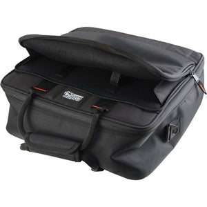 Gator Cases Padded Nylon Mixer/Gear Carry Bag with Removable Strap; 15.5" x 15" x 5.5" (G-MIXERBAG-1515)