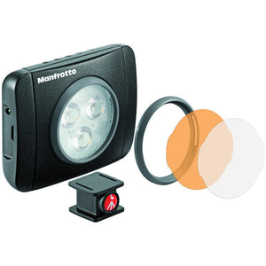 Manfrotto Lumie Play On-Camera 3 LED Light (MLUMIEPL-BK)
