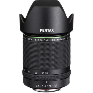Pentax D FA 28-105mm F3.5-5.6ED DC WR HD Lens - Black