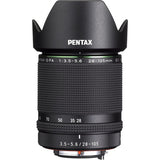 Pentax D FA 28-105mm F3.5-5.6ED DC WR HD Lens - Black