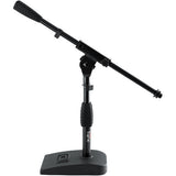 Gator Cases Frameworks GFW-MIC-0821 Kick Drum, Amplifier Compact Mic Stand with Single-Section Boom