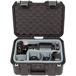 SKB Cases iSeries 1309-6 Case with Think Tank Designed Photo Dividers, Black (3i-1309-6DT)
