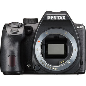 Pentax K-70 24MP DSLR with 18-55mm WR Lens Kit - Black