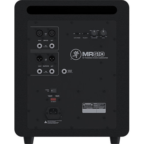 Mackie MRS10 - 10" Powered Subwoofer Studio Monitor - The Camera Box