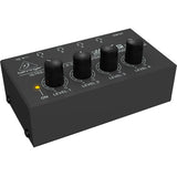 Behringer Microamp HA400 Ultra-Compact 4-Channel Stereo Headphone Amplifier