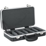Gator Cases Microphone Hard Case with Foam Drops for Up to (4) Wired Microphones (GM-6-PE) - The Camera Box