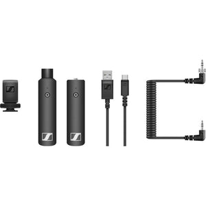 Sennheiser XSW-D PORTABLE INTERVIEW SET Digital Camera-Mount Wireless Plug-On Mic System (Mic not included) (2.4 GHz)