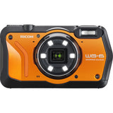 Ricoh WG-6 20MP Underwater Digital Camera (Orange)