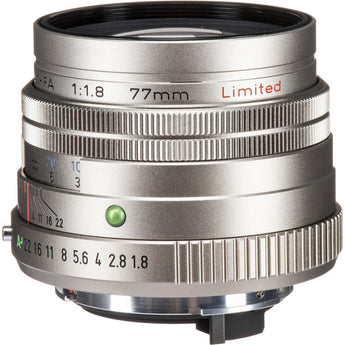 Pentax SMCP-FA 77mm Limited Edition Lens with Case and