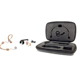 Audio-Technica BP892xcW-TH Omnidirectional Earset with Detachable Cable, cW-Style Locking 4-Pin Connector, Beige