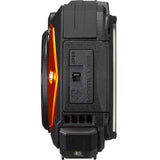 Ricoh WG-70 Waterproof Shockproof 16MP Digital Camera (Orange)