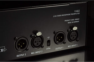 Neumann V 402 Rackmount 2-Channel Microphone Preamplifier