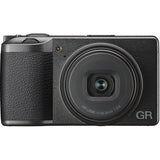 Ricoh GR III Digital Camera with Pentax AF-200FG P-TTL Shoe Mount Flash