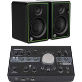 Mackie Big Knob Studio Monitor Controller and Interface w/ CR3-XBT Bluetooth 3" Multimedia Monitors (Pair)