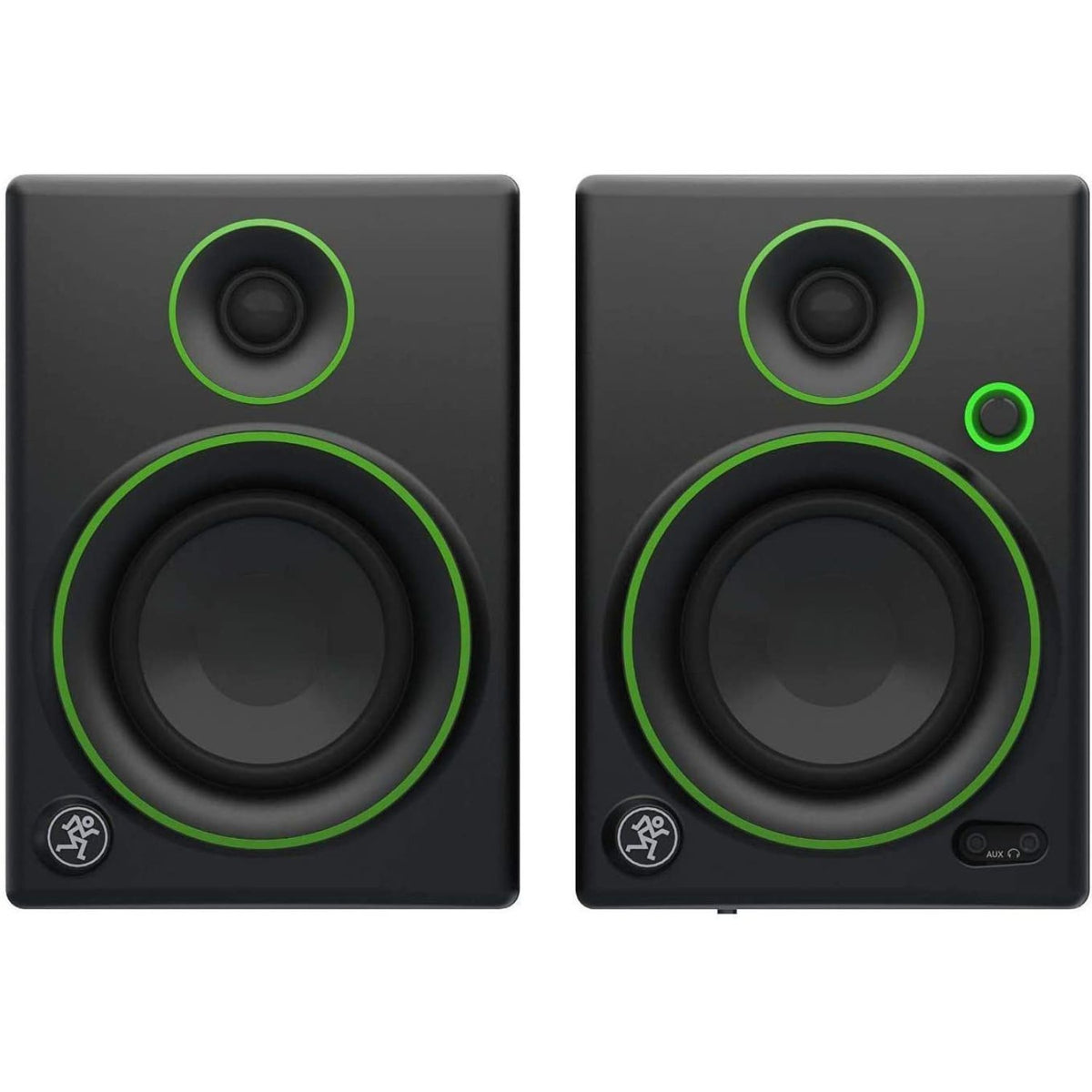 Mackie Big Knob Studio Monitor Controller and Interface w/ CR4-X 4" Multimedia Monitors with Bluetooth (Pair)