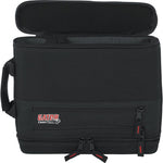 Gator Cases Slim EVA Carry Case for Single Wireless Microphone System; Live-in Style Holds Reciever, Body Pack, and Microphone with Antenna Access (GM-1WEVAA)