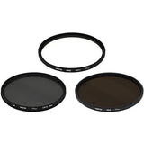 Hoya Digital Filter Kit - 3 Filters & Pouch (UV, CP, ND 0.9) - The Camera Box
