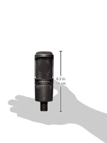 Audio Technica AT2020USBPLUS Deluxe USB Cardioid Condenser Microphone - The Camera Box