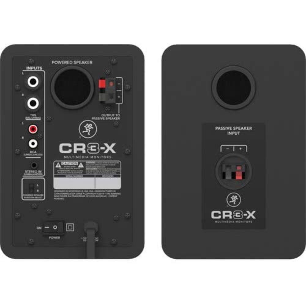 Mackie Producer Bundle USB Audio With CR3-X Speakers, Vocal and Condenser Microphones, Headphones, and Podcast Boom Arm Mic Stand