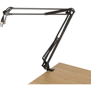 Gator Cases Frameworks Desk Mounted Broadcast/Podcast Boom Arm Mic Stand