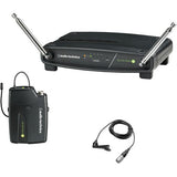 Audio-Technica ATW-901a/L System 9 VHF Wireless Unipak System with an Omnidirectional Lavalier Microphone - The Camera Box
