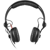 Sennheiser HD 25 PLUS On-ear closed back Monitor DJ Headphones with SLAPPA SL-HP-99 HardBody Ballistic Nylon PRO Headphone Case