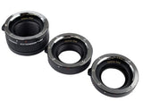 Kenko Auto Extension Tube Set DG (12, 20 & 36mm Tubes) for Nikon Digital and Film Cameras A-EXTUBEDG-N - The Camera Box