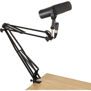 Gator Cases Frameworks Desk Mounted Broadcast/Podcast Boom Arm Mic Stand