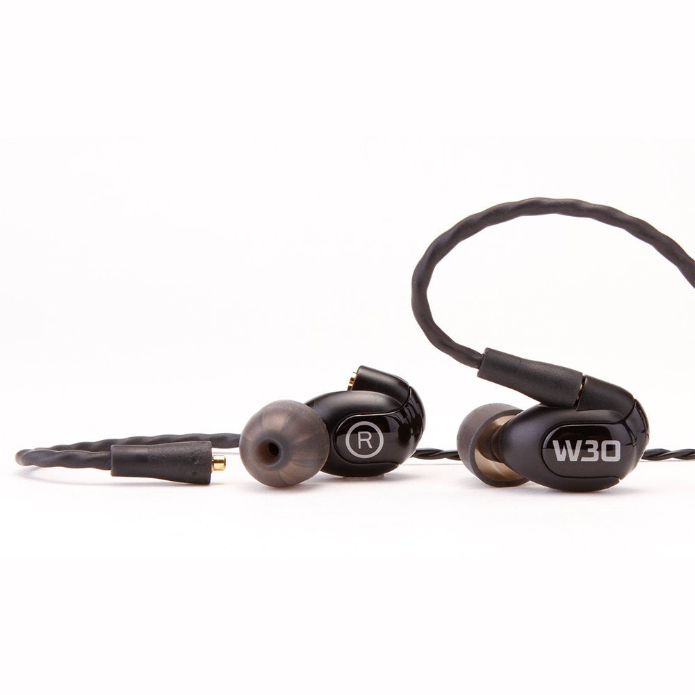 Westone W30 Triple-Driver True-Fit Earphones with MMCX Audio Cable and 3 Button MFi Cable with Microphone