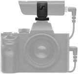 Sennheiser XSW-D PORTABLE BASE SET Digital Camera-Mount Wireless Bodypack Microphone System with No Mic (2.4 GHz) - 508621