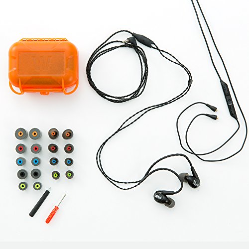 Westone W30 Triple-Driver True-Fit Earphones with MMCX Audio Cable and 3 Button MFi Cable with Microphone