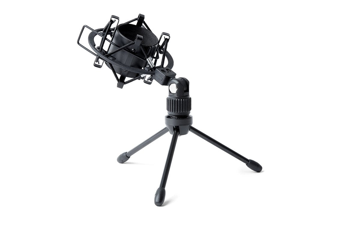 Marantz Professional MPM-1000 | Cardioid Condenser Microphone with Windscreen, Shock Mount & Tripod Stand (18mm / XLR Out)