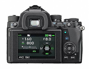 Pentax KP DSLR Camera (Black) + Pentax DA 18-55mm f/3.5-5.6 AL WR Zoom Lens - The Camera Box