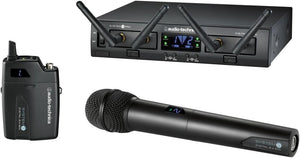 Audio-Technica ATW-1312 System 10 PRO Rack-Mount Digital UniPak/ Handheld Combo System (2.4 GHz) - The Camera Box