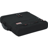 Gator Cases Slim EVA Carry Case for Single Wireless Microphone System; Live-in Style Holds Reciever, Body Pack, and Microphone with Antenna Access (GM-1WEVAA)