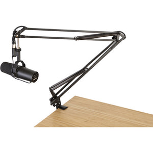 Gator Cases Frameworks Desk Mounted Broadcast/Podcast Boom Arm Mic Stand