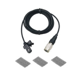 Audio-Technica MT830CW Omni-Directional Lavalier Condenser Microphone with 4-pin HRS Connector for A-T UniPak Wireless Transmitters - The Camera Box