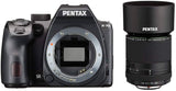 Pentax K-70 DSLR Camera (Body Only, Black) with HD PENTAX-DA 55-300mm f/4.5-6.3 ED PLM WR RE Lens